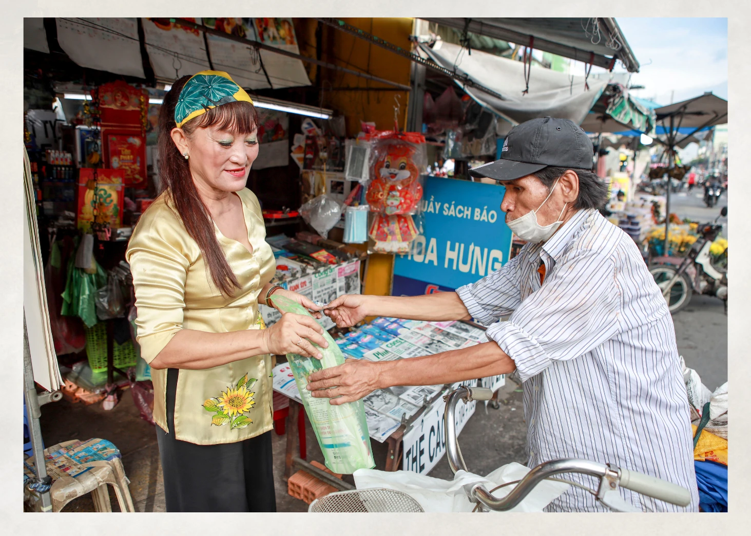 sạp báo in