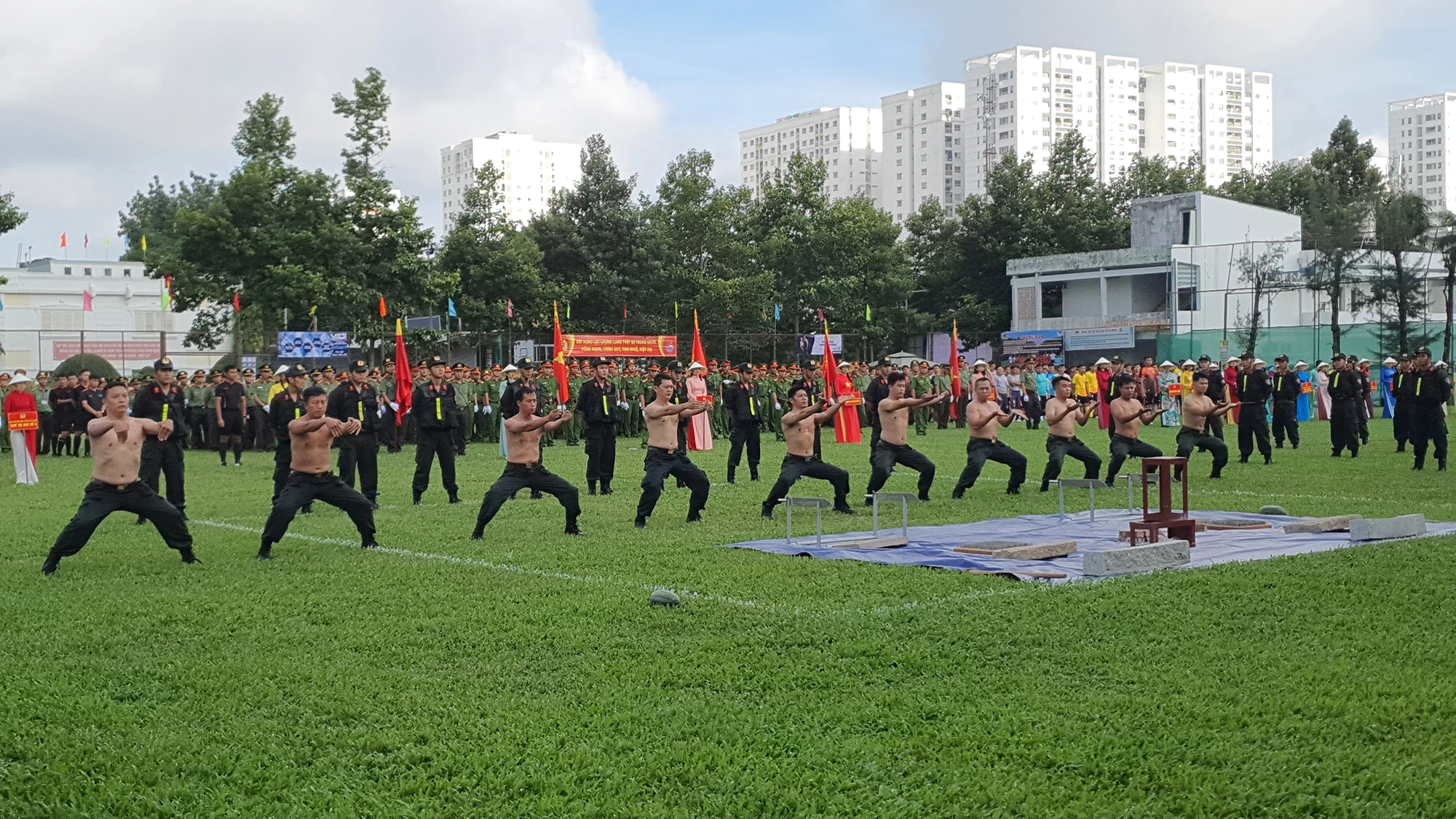 Đây cũng là hoạt động chào mừng kỷ niệm 78 năm ngày Cách Mạng Tháng Tám thành công và Ngày truyền thống lực lượng Công an nhân dân Việt Nam (19-8-1945 - 19-8-2023), tiến tới kỷ niệm ngày Quốc khánh (2-9-1945 - 2-9-2023). Đây cũng là hoạt động chào mừng kỷ niệm 78 năm ngày Cách Mạng Tháng Tám thành công và Ngày truyền thống lực lượng Công an nhân dân Việt Nam (19-8-1945 - 19-8-2023), tiến tới kỷ niệm ngày Quốc khánh (2-9-1945 - 2-9-2023).