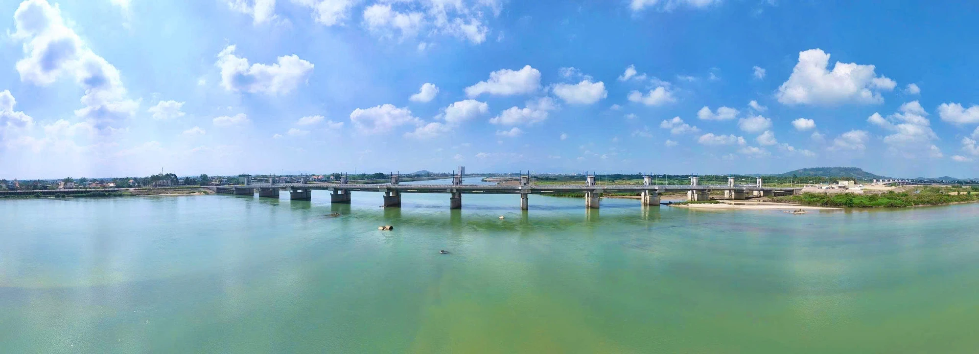Quảng Ngãi có thêm cầu thứ 7 bắc qua sông Trà Khúc