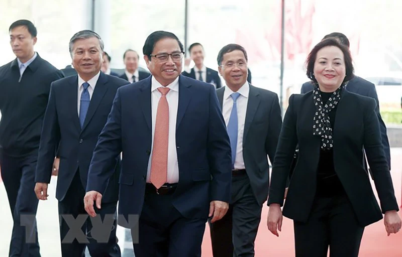 Thủ tướng Phạm Minh Chính dự hội nghị tổng kết năm 2022 của ngành Nội vụ. Ảnh: TTXVN Thủ tướng Phạm Minh Chính dự hội nghị tổng kết năm 2022 của ngành Nội vụ. Ảnh: TTXVN