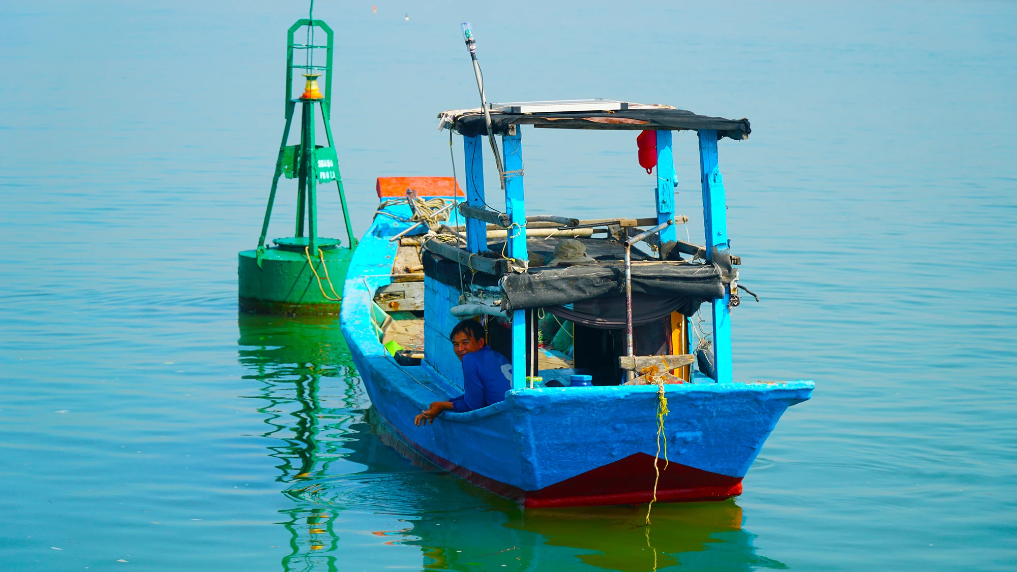 Việc phát triển kinh tế biển là nhiệm vụ quan trọng và là động lực để phát triển kinh tế - xã hội của huyện Cần Giờ trong thời gian tới. Ảnh: NGUYỄN TIẾN