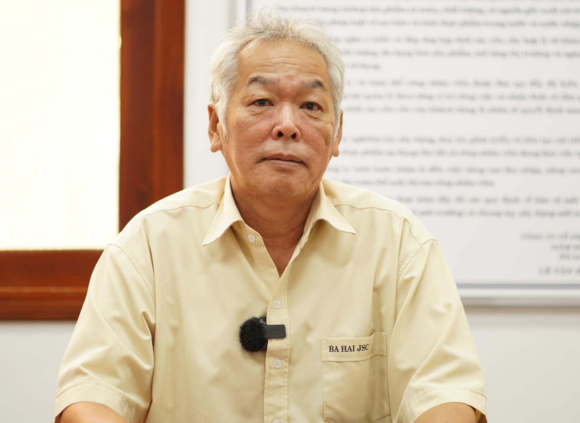 Ông Lê Văn Hồng, Giám đốc Công ty CP Bá Hải. Ảnh: QUỐC VŨ Ông Lê Văn Hồng, Giám đốc Công ty CP Bá Hải. Ảnh: QUỐC VŨ