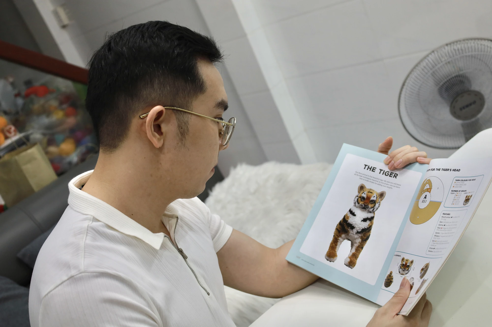 Chàng trai khởi nghiệp với nghệ thuật pompom độc đáo
