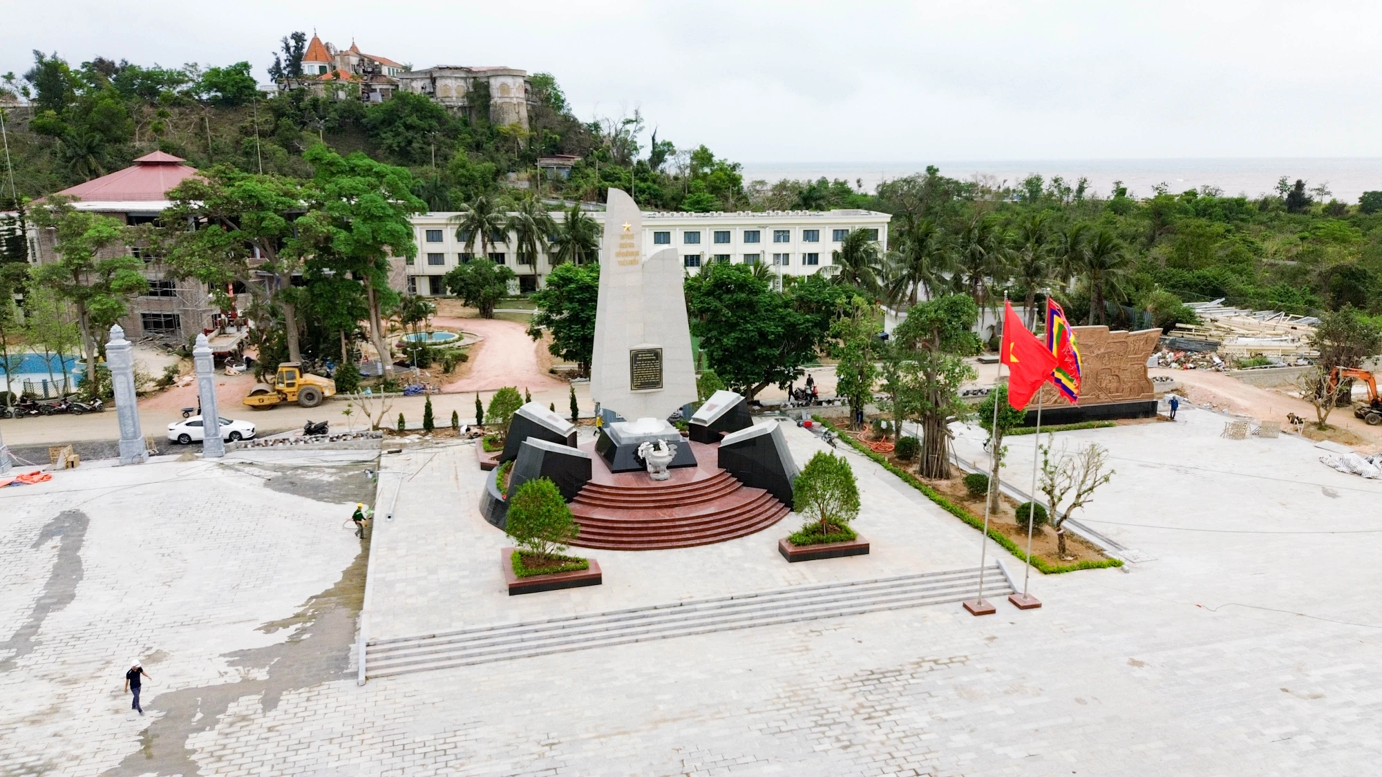 Dự án Bến tàu không số K15 gấp rút hoàn thiện để khánh thành vào tháng 5