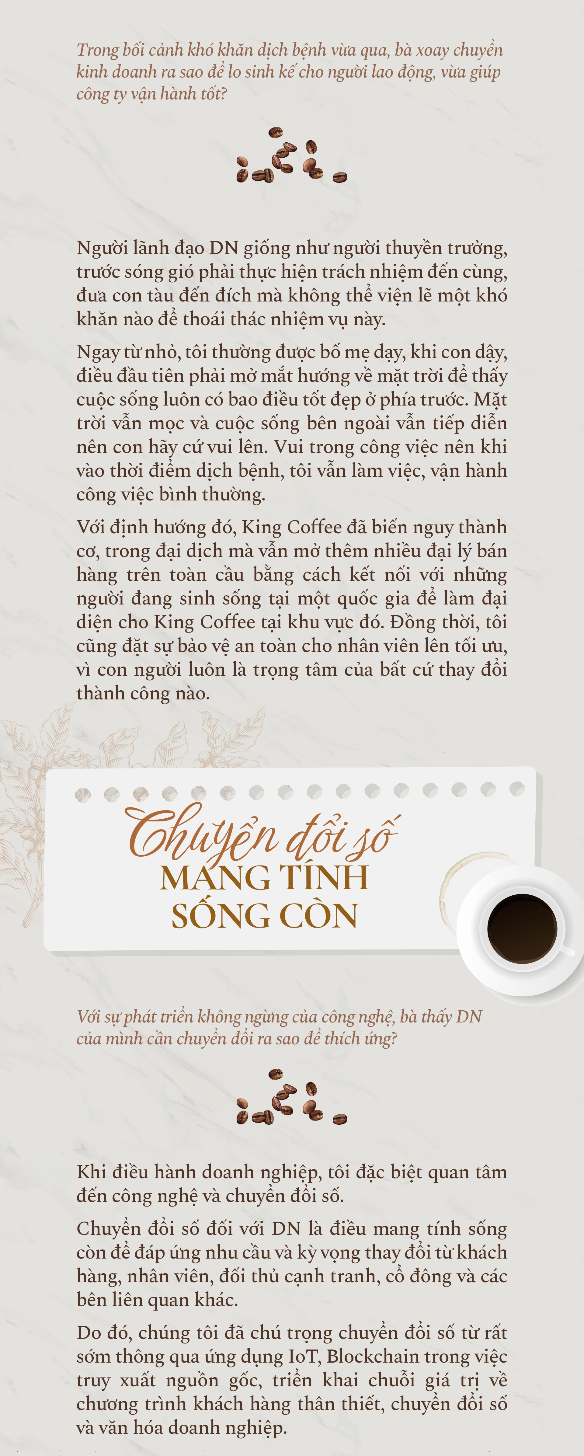 Nữ tướng cà phê:“Đi ngược dòng và khát khao để lại di sản cà phê cho thế hệ sau“ ảnh 7