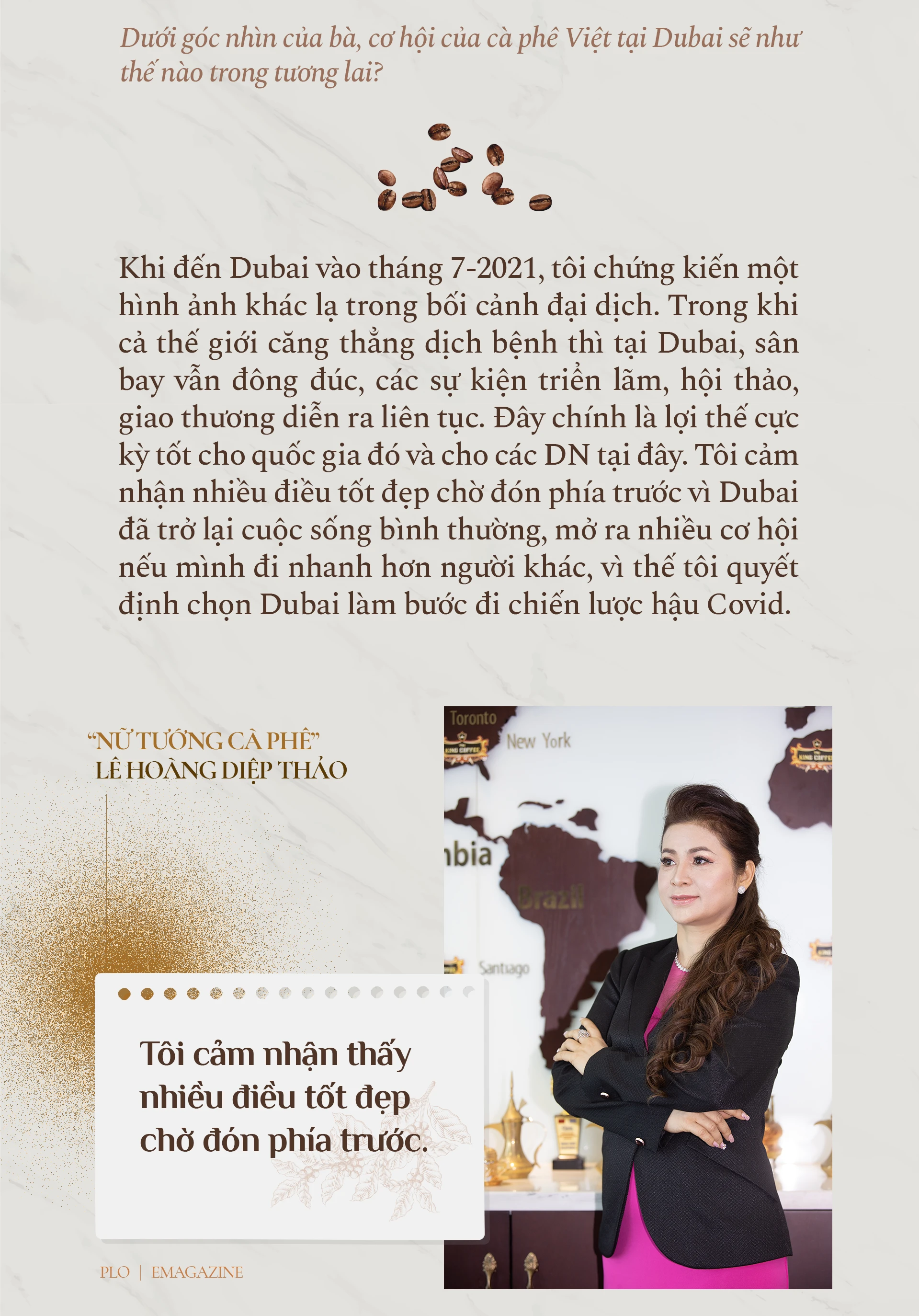Nữ tướng cà phê:“Đi ngược dòng và khát khao để lại di sản cà phê cho thế hệ sau“ ảnh 2