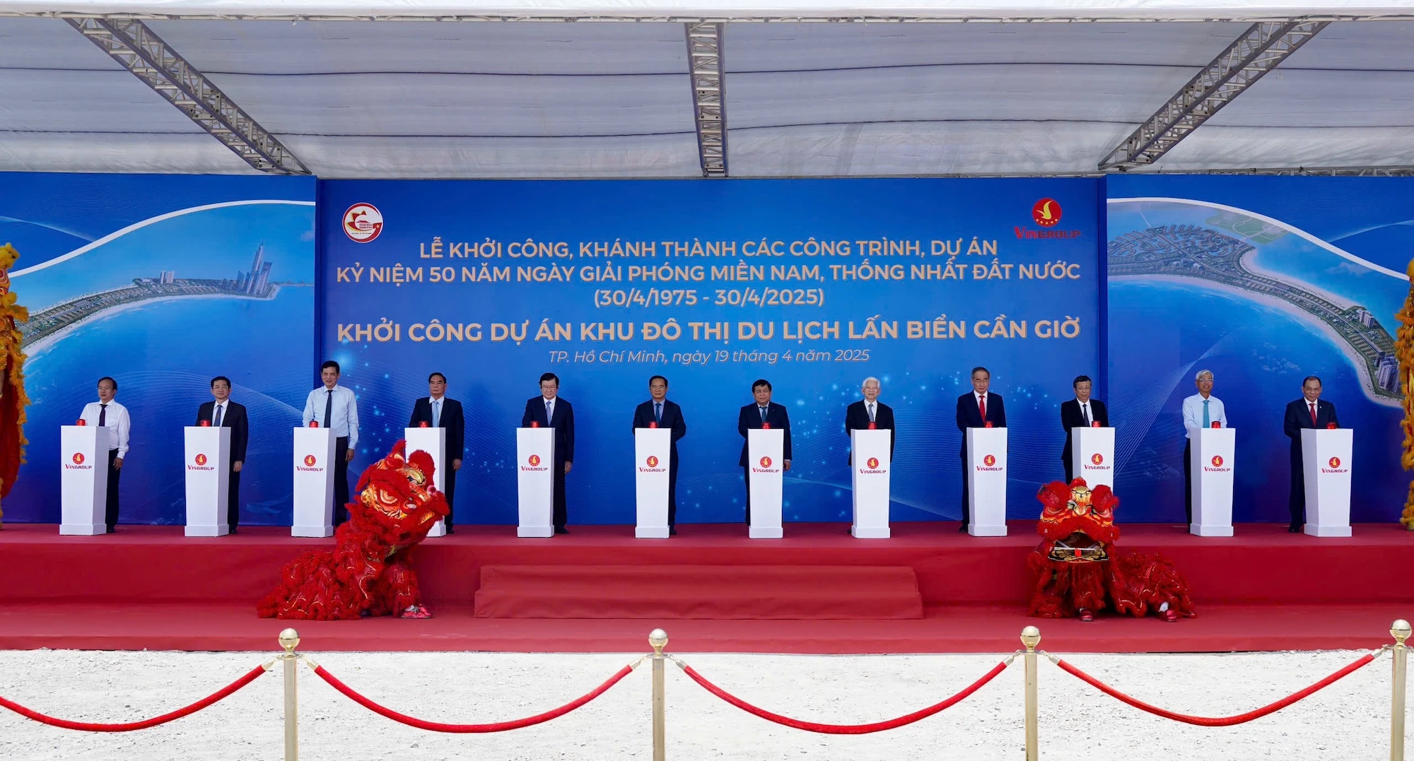 Khởi công siêu đô thị du lịch lấn biển Cần Giờ, kỳ vọng thành đô thị ESG hàng đầu thế giới
