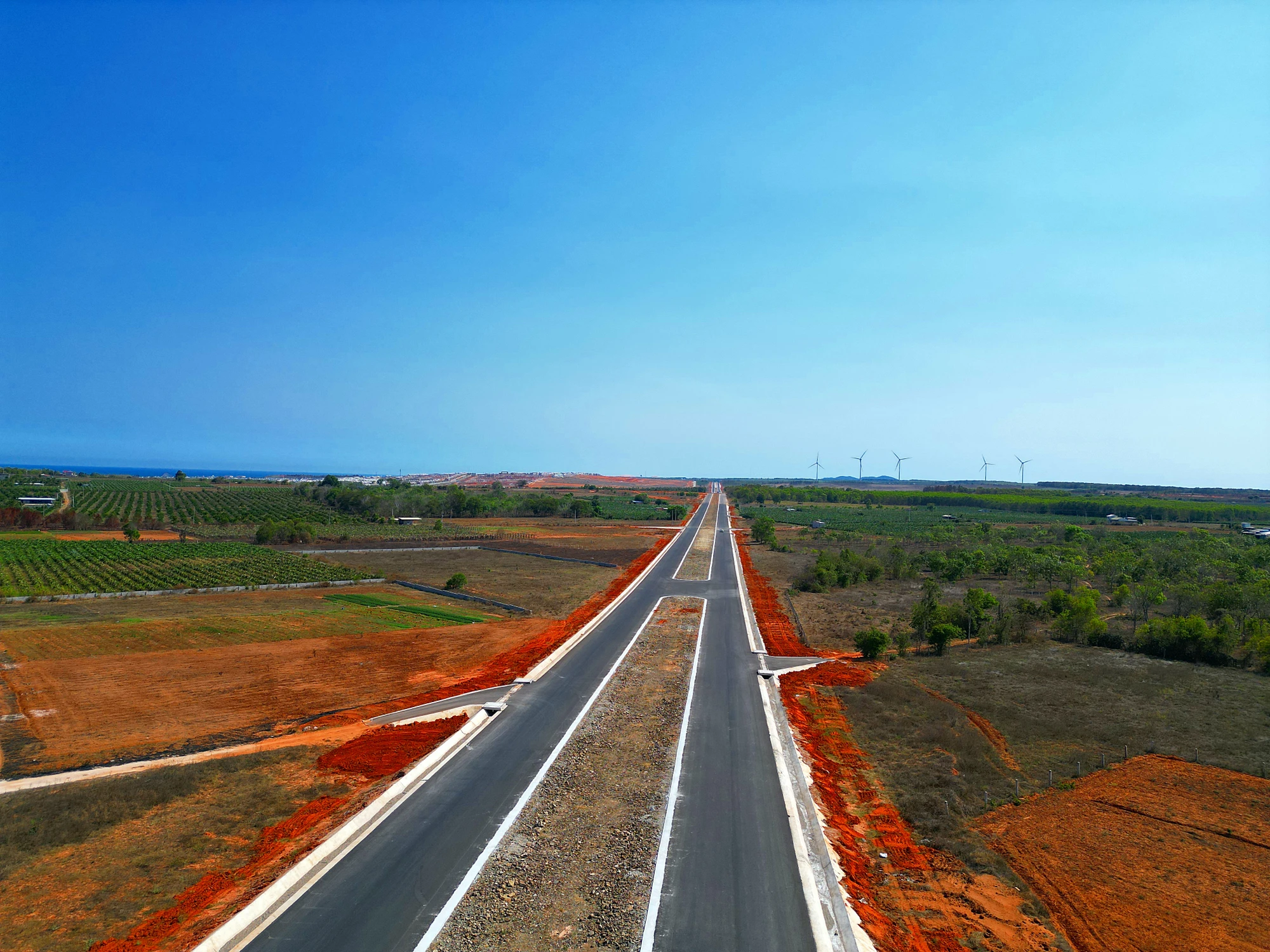 Đoạn gần đến nút giao.