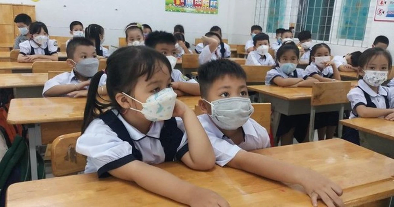 Học sinh Trường Tiểu học Lê Văn Thọ, quận Gò Vấp trong 1 tiết học. Ảnh: NGUYỄN QUYÊN Bộ GD&ĐT công bố 12 sự kiện, hoạt động giáo dục nổi bật năm 2022
