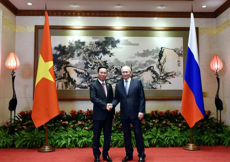 Chùm ảnh: 74 năm quan hệ Việt Nam - Nga qua những chuyến thăm