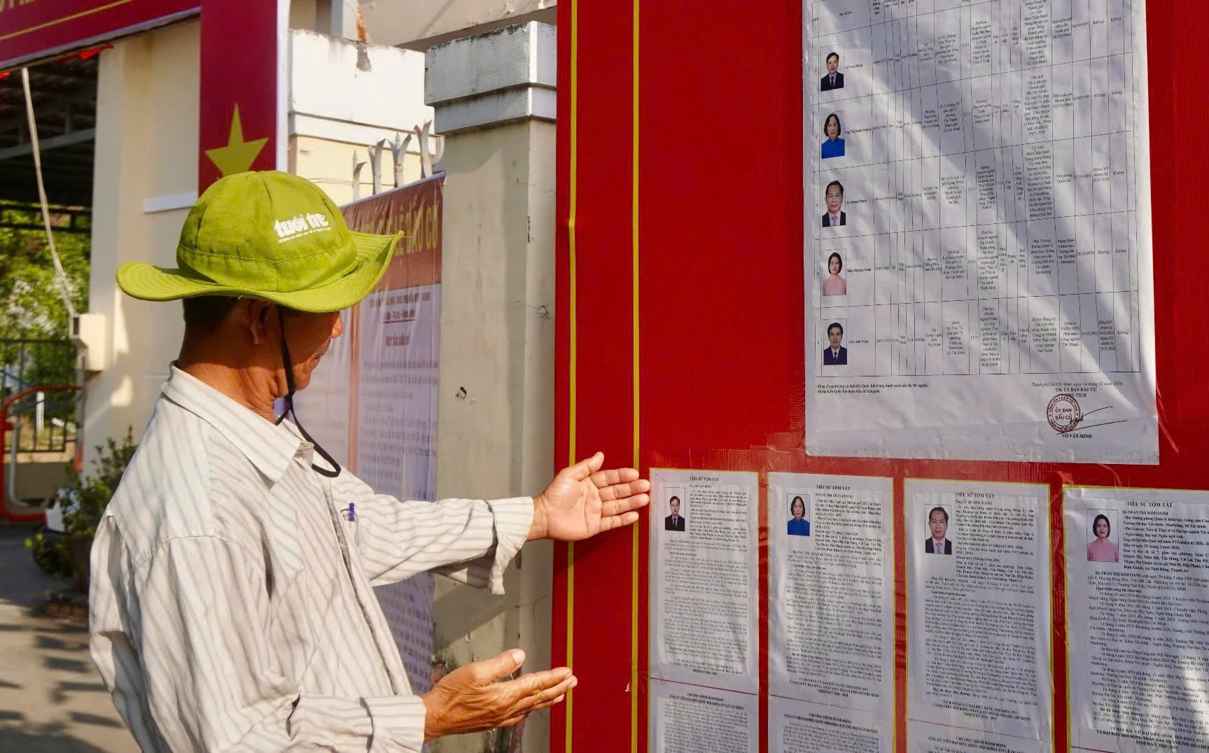 TP.HCM: Cử tri ấp Thiềng Liềng đã sẵn sàng gửi gắm niềm tin qua lá phiếu