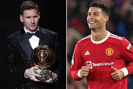 Vượt Messi, Ronaldo đi vào lịch sử quả bóng vàng thế giới | Báo Pháp Luật  TP. Hồ Chí Minh