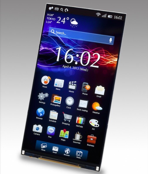 Màn hình 5,5 inch mới của công ty