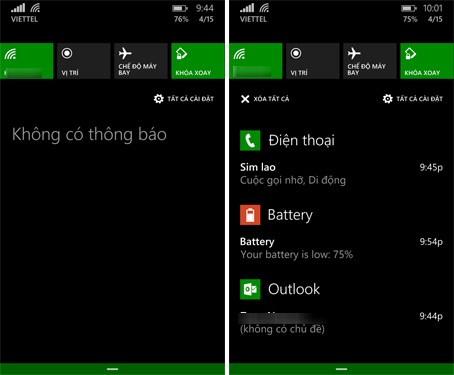 Đánh giá Windows Phone 8.1 Preview: Mới mẻ và thân thiện