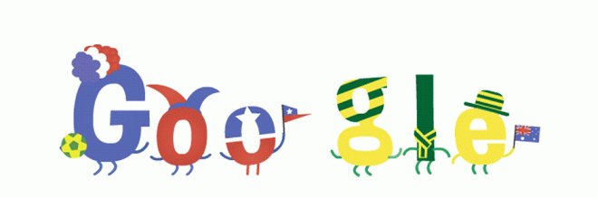 Sự sôi động của các cổ động viên được Google đưa lên biểu tượng đặc biệt của mình