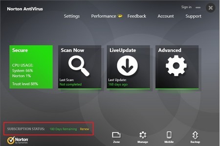 6 tháng miễn phí bảo vệ máy tính an toàn với Norton Antivirus 2014