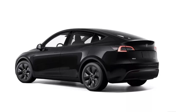 Phạm vi lái xe của mẫu cơ sở đã được cải thiện từ 545-554 km. Ảnh: Carscoops. Tesla -cai -tien -Model Y- danh -cho -Trung- Quoc -voi- toc- đo- 100 km-h-3.jpg