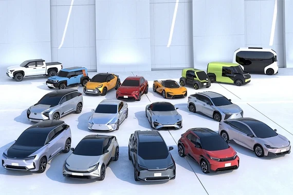 Đến năm 2025, mọi mẫu xe Toyota và Lexus trên toàn cầu sẽ có tùy chọn điện khí hóa. Ảnh: Carbuzz. Toyota -mo- rong -quy -mo- nha- may- san- xuat- pin- xe- dien-3-.jpg
