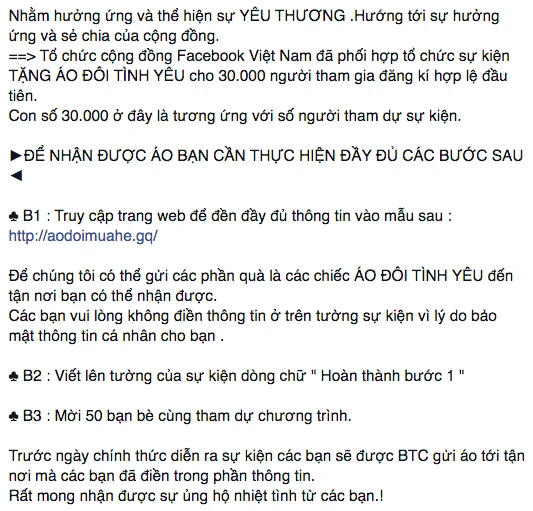 Dễ mất tài khoản Facebook vì tò mò ảnh 2 Dễ mất tài khoản Facebook vì tò mò ảnh 2