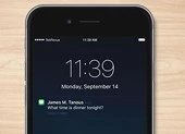Cách khóa màn hình smartphone tự động ảnh 5 Cách tắt thông báo nhạy cảm trên iPhone