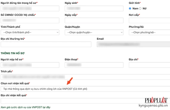 Điền đầy đủ thông tin hồ sơ xin cấp lại GPLX online năm 2023. Ảnh: MINH HOÀNG Điền đầy đủ thông tin hồ sơ xin cấp lại GPLX online năm 2023. Ảnh: MINH HOÀNG