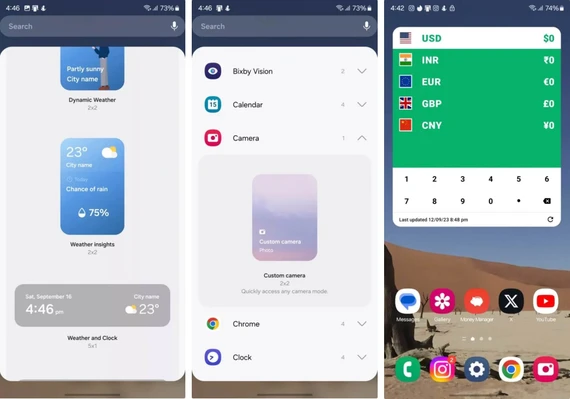 One UI 6.0 được cải tiến nhiều về giao diện. Ảnh: Android Authority One UI 6.0 được cải tiến nhiều về giao diện. Ảnh: Android Authority