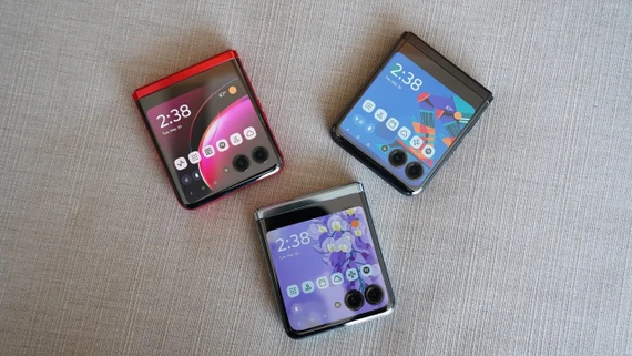 Cá nhân hóa là cốt lõi của màn hình ngoài. Ảnh: June Wan/ZDNET Motorola Razr Plus