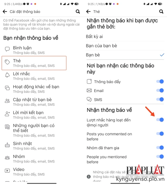 Cách tắt thông báo mọi người trên Facebook. Ảnh: MINH HOÀNG cach-tat-thong-bao-moi-nguoi-tren-facebook.jpeg