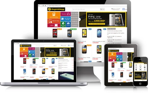 Thế Giới Di Động ra mắt phiên bản web mới ảnh 1 Thế Giới Di Động ra mắt phiên bản web mới ảnh 1