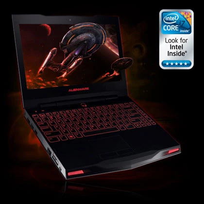 Cận cảnh laptop chơi game chuyên nghiệp Alienware M11x ảnh 1 Cận cảnh laptop chơi game chuyên nghiệp Alienware M11x ảnh 1