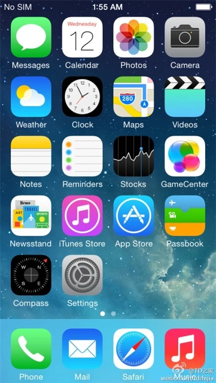 Hé lộ ảnh được cho là của iOS 8 ảnh 2 Tuy rằng chưa có thông tin chính thức nào từ phía Apple
