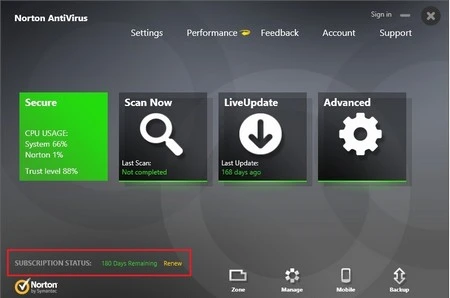 6 tháng miễn phí bảo vệ máy tính an toàn với Norton Antivirus 2014 ảnh 2 6 tháng miễn phí bảo vệ máy tính an toàn với Norton Antivirus 2014
