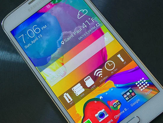 Điện thoại Galaxy S5 có một số tính năng ẩn thú vị. Ảnh: Internet Điện thoại Galaxy S5 có một số tính năng ẩn thú vị. Ảnh: Internet