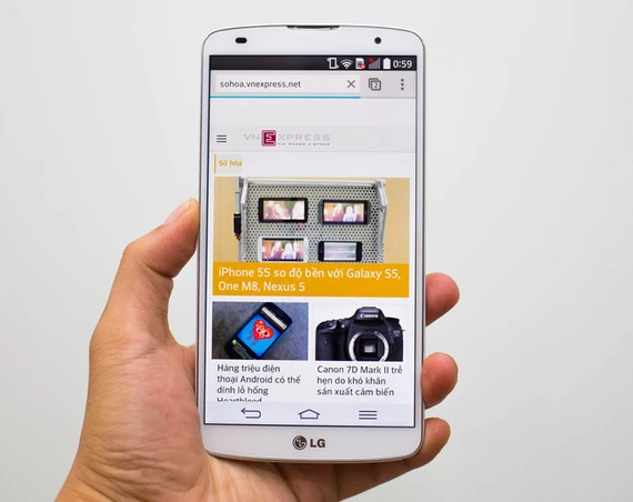 LG G Pro 2 chính hãng về Việt Nam giá 16 triệu đồng ảnh 2 LG G Pro 2 chính hãng về Việt Nam giá 16 triệu đồng ảnh 2