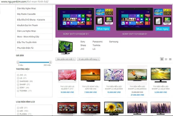 Khách hàng than khó phân biệt tivi tích hợp DVB-T2 khi mua online ảnh 2 Khách hàng than khó phân biệt tivi tích hợp DVB-T2 khi mua online ảnh 2