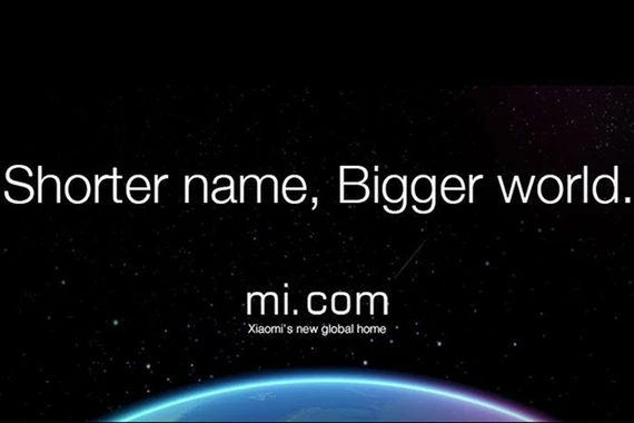 Xiaomi hy vọng tên miền ngắn hơn sẽ mang lại thị trường lớn hơn cho công ty tền miền, Xiaomi Mi3, Apple Trung Quốc