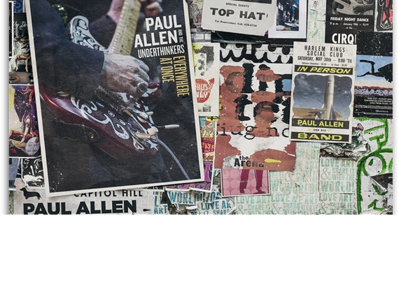 Bìa album "Everywhere at Once" của Paul Allen. ảnh 4 Bìa album "Everywhere at Once" của Paul Allen. ảnh 4