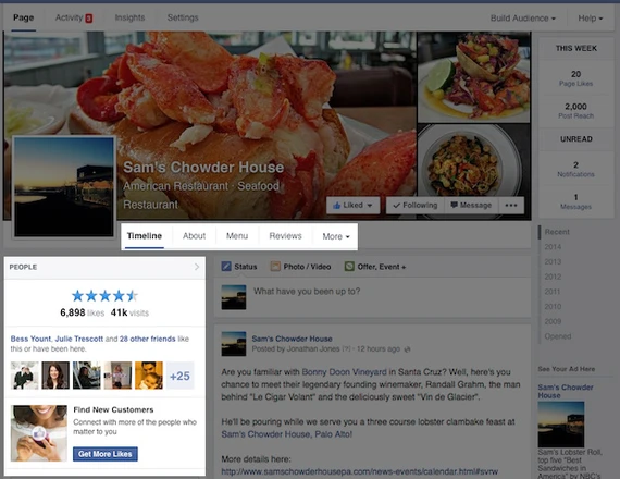 Facebook "ép" fanpage đổi sang giao diện mới ảnh 6 facebook, fanpage, giao diện timeline