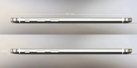 Mẫu concept iPhone 6 chạy iOS 8 với màn hình 5-inch tuyệt đẹp ảnh 8 Thiết kế mỏng chỉ 6mm