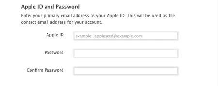 Hướng dẫn cách tạo tài khoản iCloud trước nạn lừa đảo và khoá iPhone ảnh 2 Ở mục Name, người dùng cần điền vào ô trống với Tên, tên lót và họ của mình