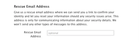 Hướng dẫn cách tạo tài khoản iCloud trước nạn lừa đảo và khoá iPhone ảnh 5 Và Email thay thế trong trường hợp quên tài khoản và email cũ