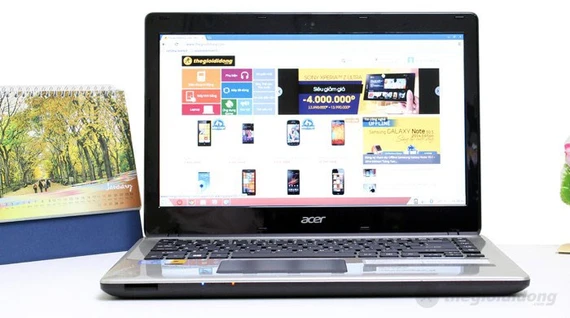 Top 4 laptop hấp dẫn cho sinh viên mùa tựu trường ảnh 2 Acer Aspire E1 470 là laptop cấu hình core i3 với giá thành rất “sinh viên”.