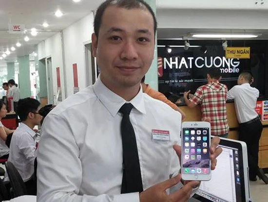 iPhone 6 Plus tại Nhật Cường. Ảnh: Nhật Cường Mobile. iPhone 6 Plus tại Nhật Cường. Ảnh: Nhật Cường Mobile.