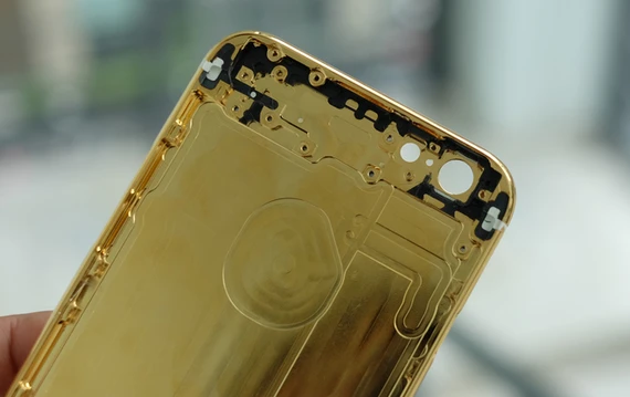 Khung vỏ iPhone 6 mạ vàng xuất hiện tại Việt Nam ảnh 9 Khung vỏ iPhone 6 mạ vàng xuất hiện tại Việt Nam ảnh 9