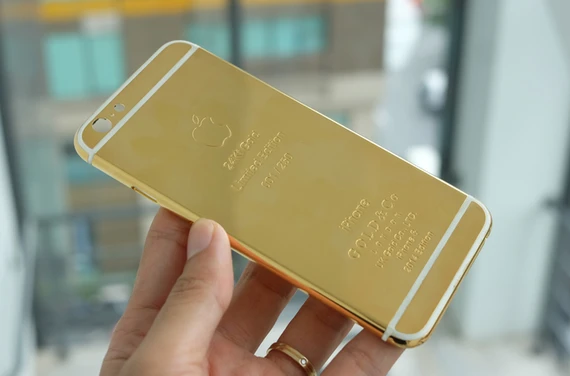 Khung vỏ iPhone 6 mạ vàng xuất hiện tại Việt Nam ảnh 10 Khung vỏ iPhone 6 mạ vàng xuất hiện tại Việt Nam ảnh 10