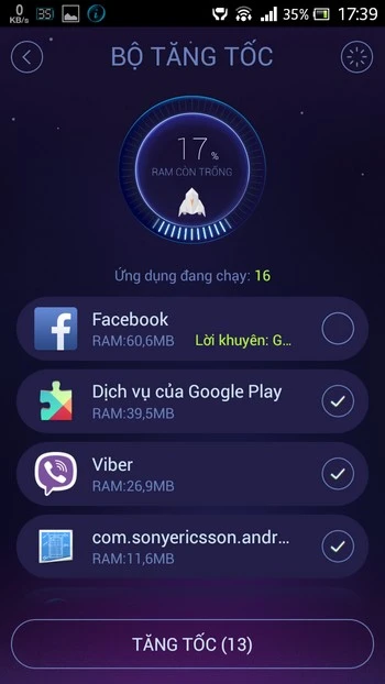 Tối ưu và tăng tốc thiết bị chạy Android thêm 60% ảnh 3 -