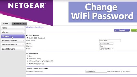 Đổi tên và mật khẩu WiFi trong phần cấu hình router