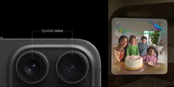 Camera siêu rộng 48 MP có thể cải thiện khả năng quay spatial video trên iPhone 16 Pro. Ảnh: Apple