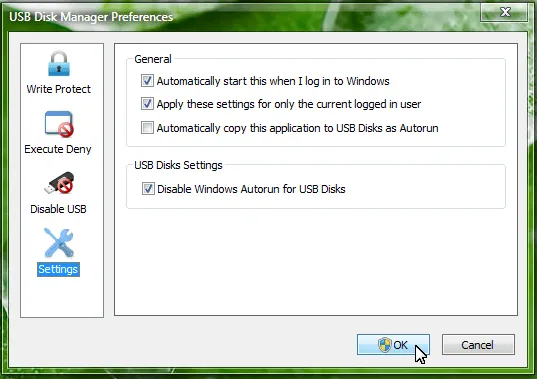 usb disk manager