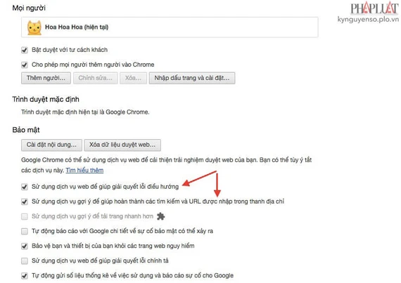 chrome dns